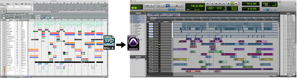 Vision to Pro Tools
